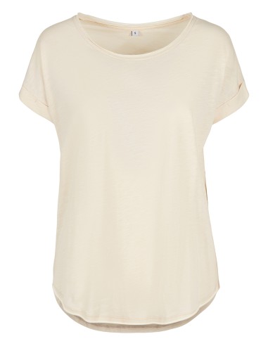 B-BY036-Ladies Long Slub Tee