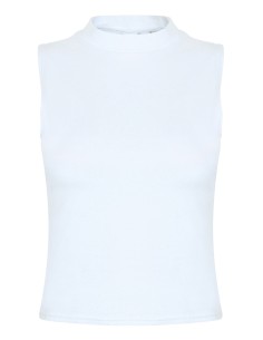 S-SK170-Womens High Neck Crop Vest