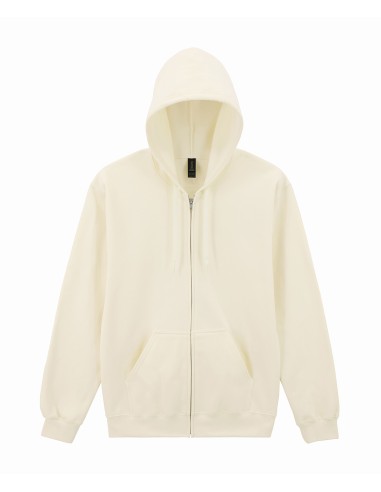 G-SF600-Softstyle® Midweight Fleece Adult Full Zip Hooded Sweatshirt